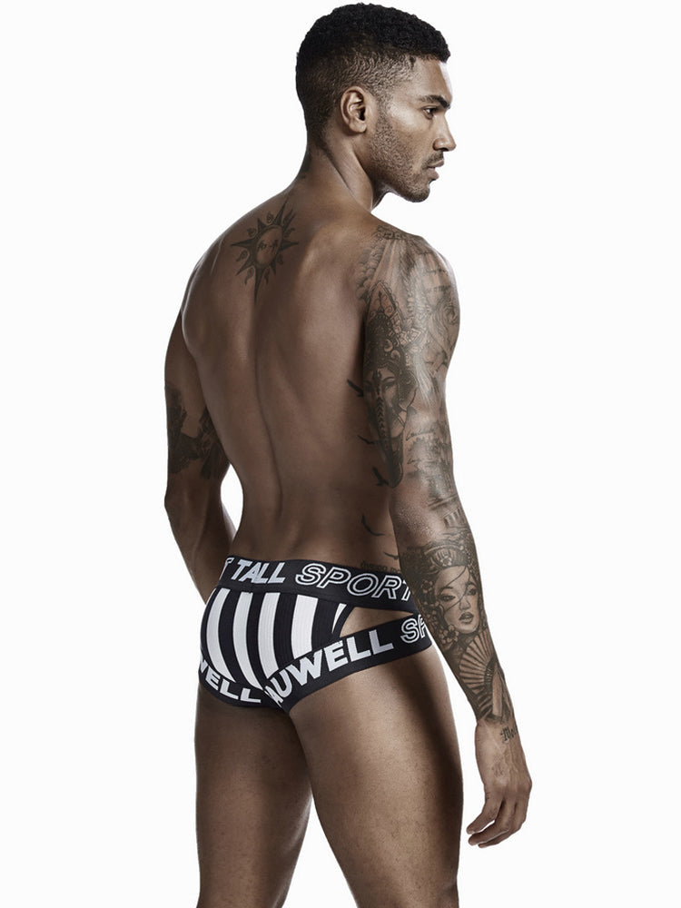 Brightly Colored Letters Men's Pouch Briefs