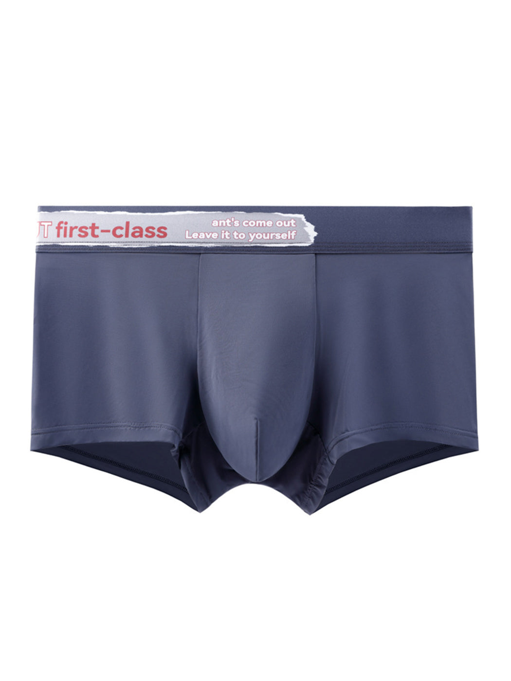 Men's Pure Cotton Gradient Belt Trunks