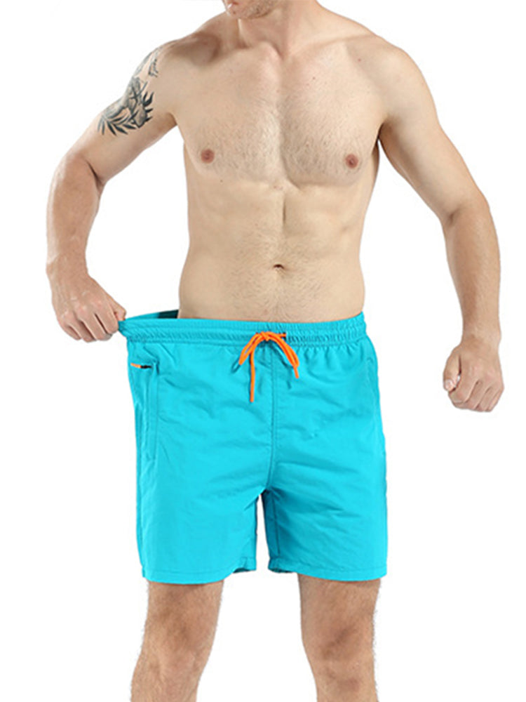 Men’s Quick-dry Swim Shorts with Pocket