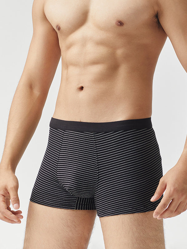 Striped Men's Simple Boxers