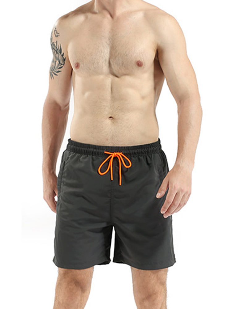 Men’s Quick-dry Swim Shorts with Pocket