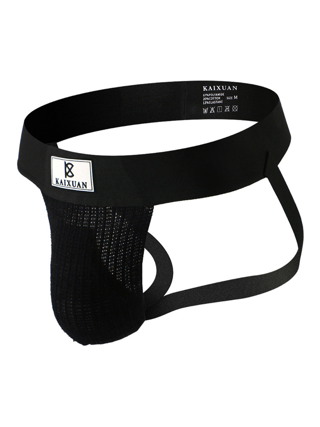 Men's Knitted Sexy Large Pouch Jockstrap