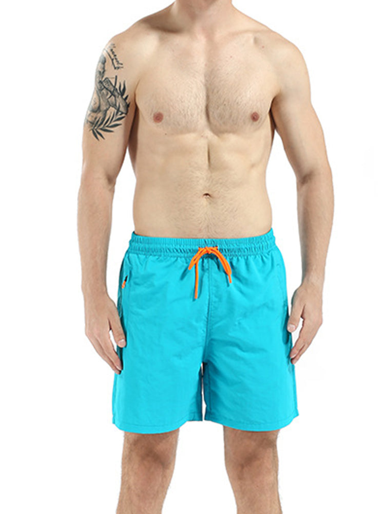 Men’s Quick-dry Swim Shorts with Pocket