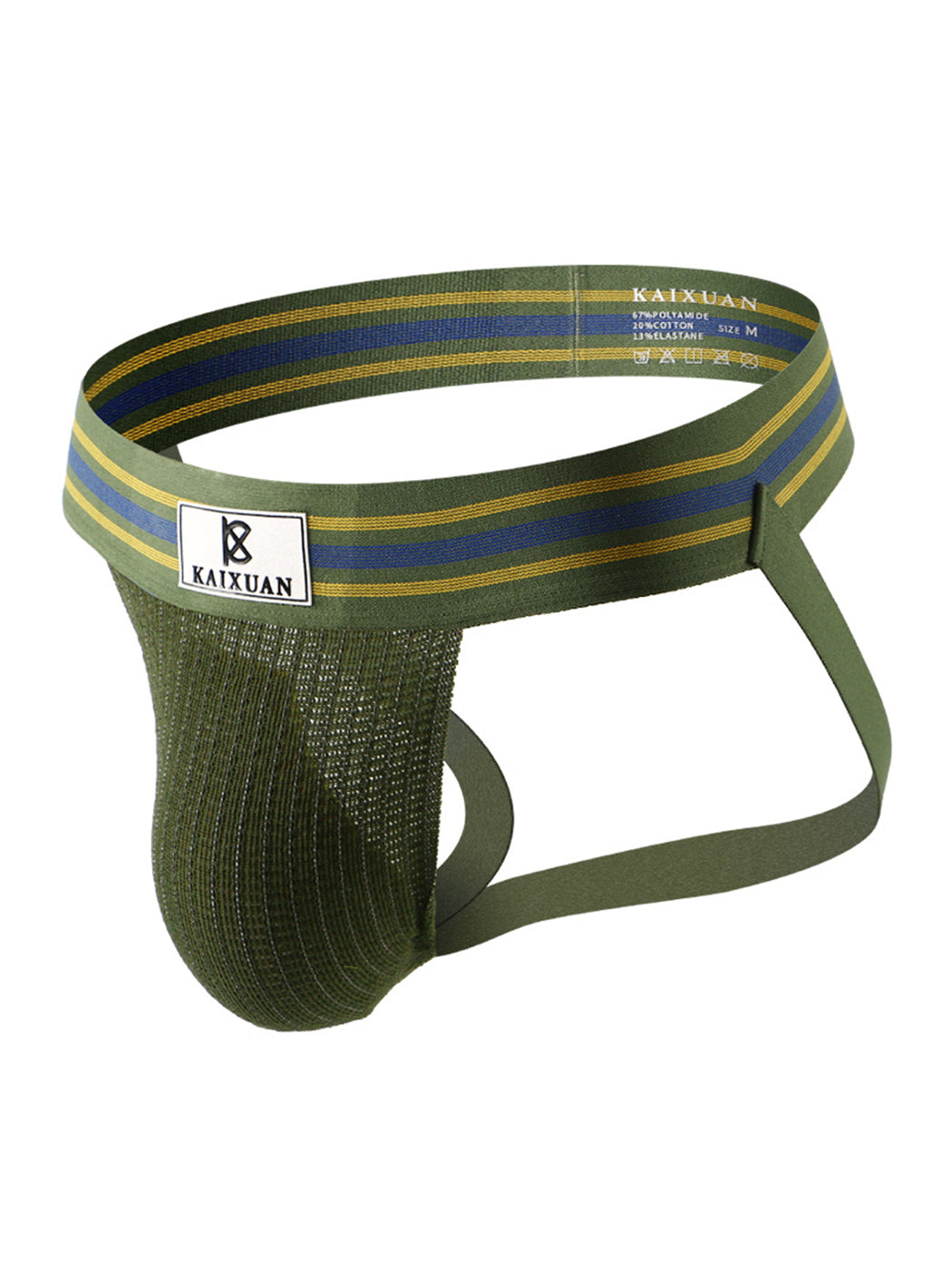 Men's Knitted Sexy Large Pouch Jockstrap
