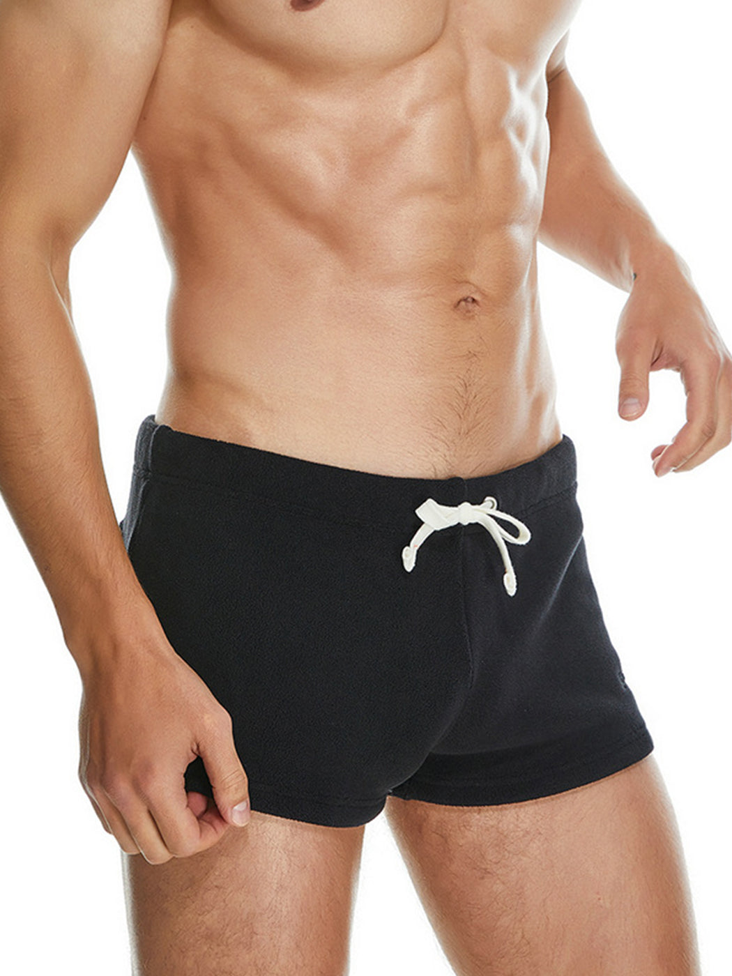 Men's Cozy Fluffy Pajama Shorts