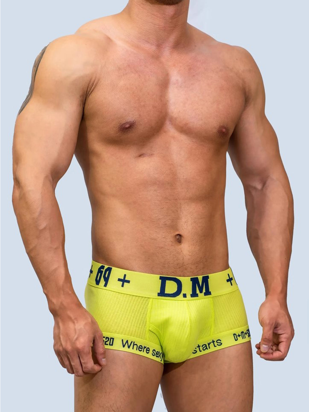 Men's Low-rise Sexy Side Opening Pocket Trunk