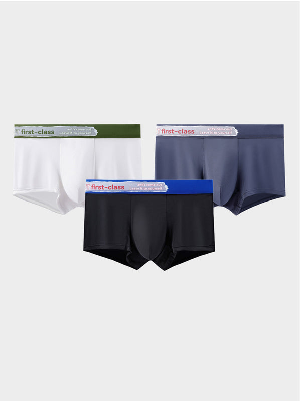 Men's Ice Silk Seamless Breathable Trunks