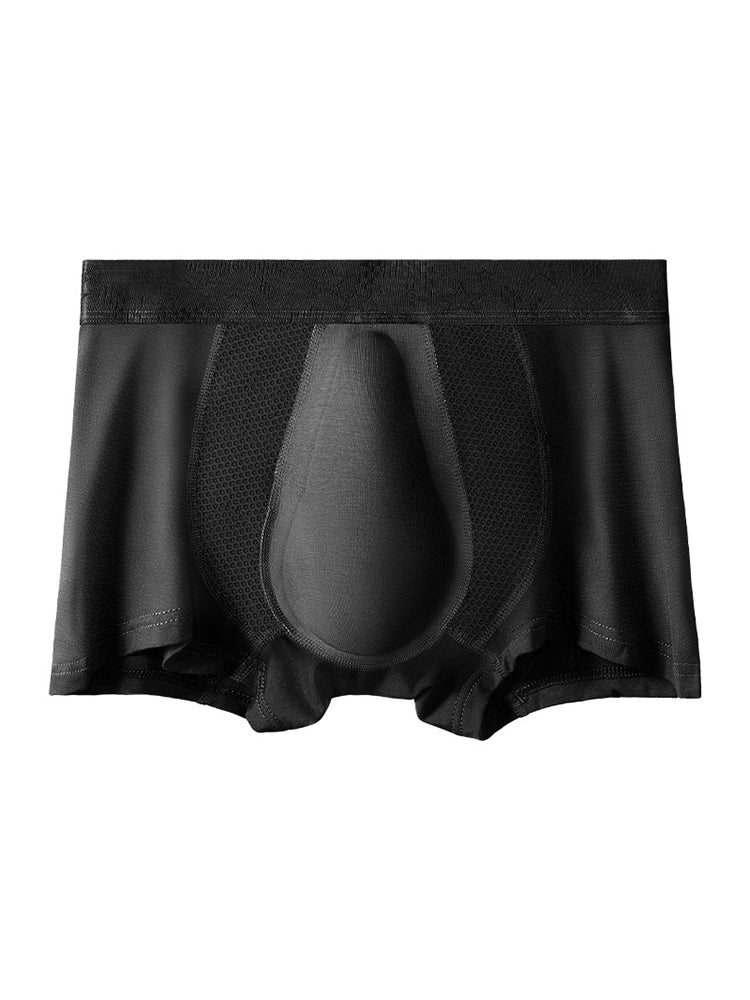 3 Pack Men’s Breathable 3D Pouch Trunks