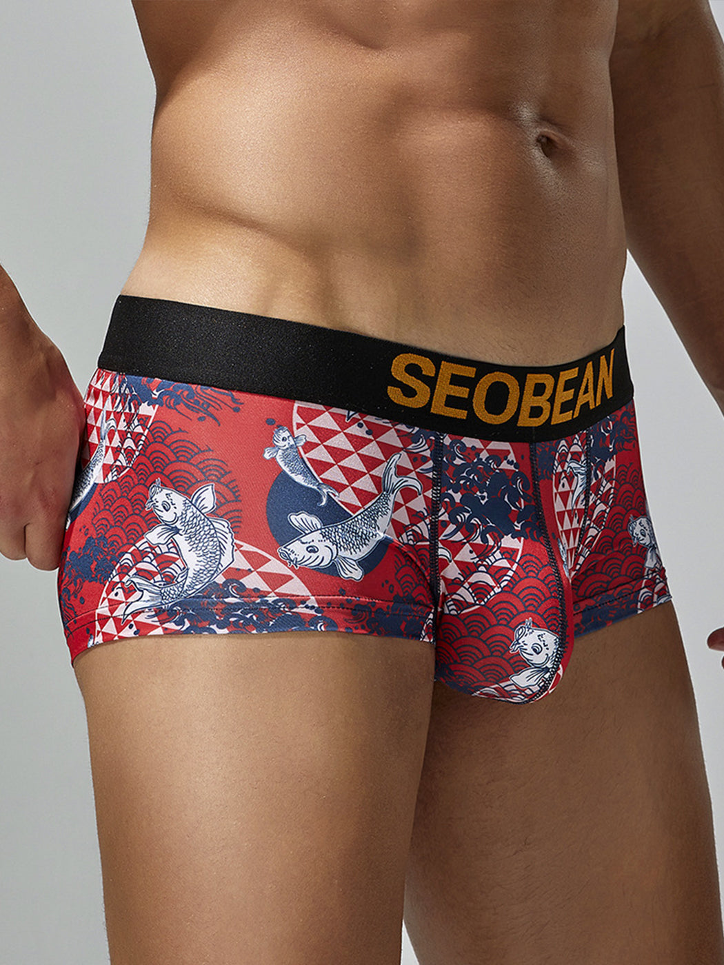 Men's Good Luck Fish Casual Underwear