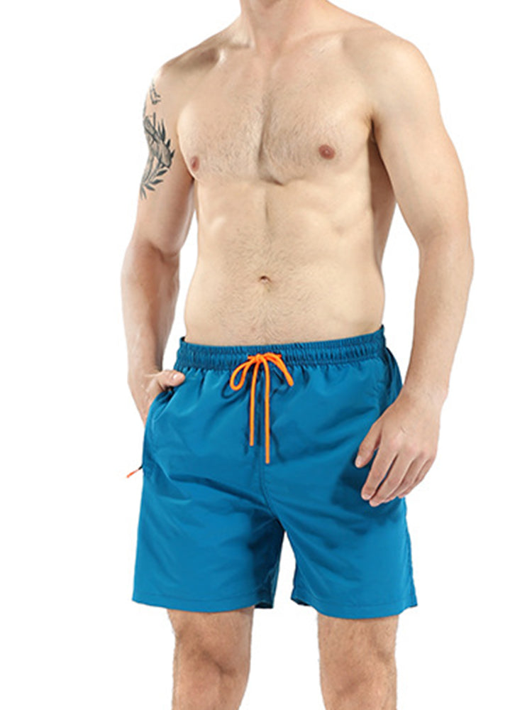 Men’s Quick-dry Swim Shorts with Pocket