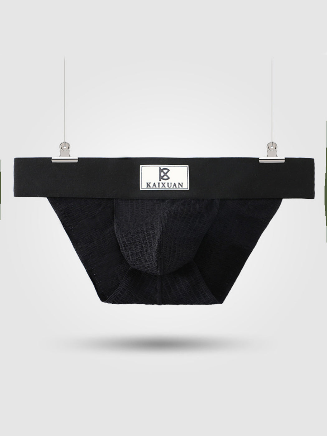 Men's Knitted Sexy Large Pouch Jockstrap