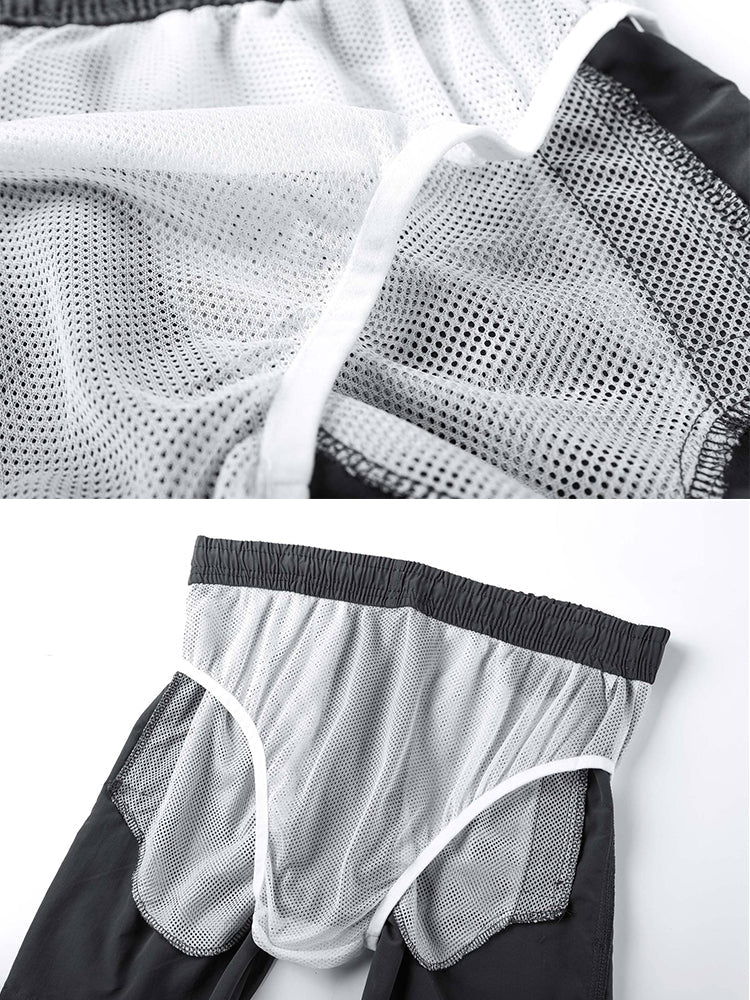Men’s Quick-dry Swim Shorts with Pocket