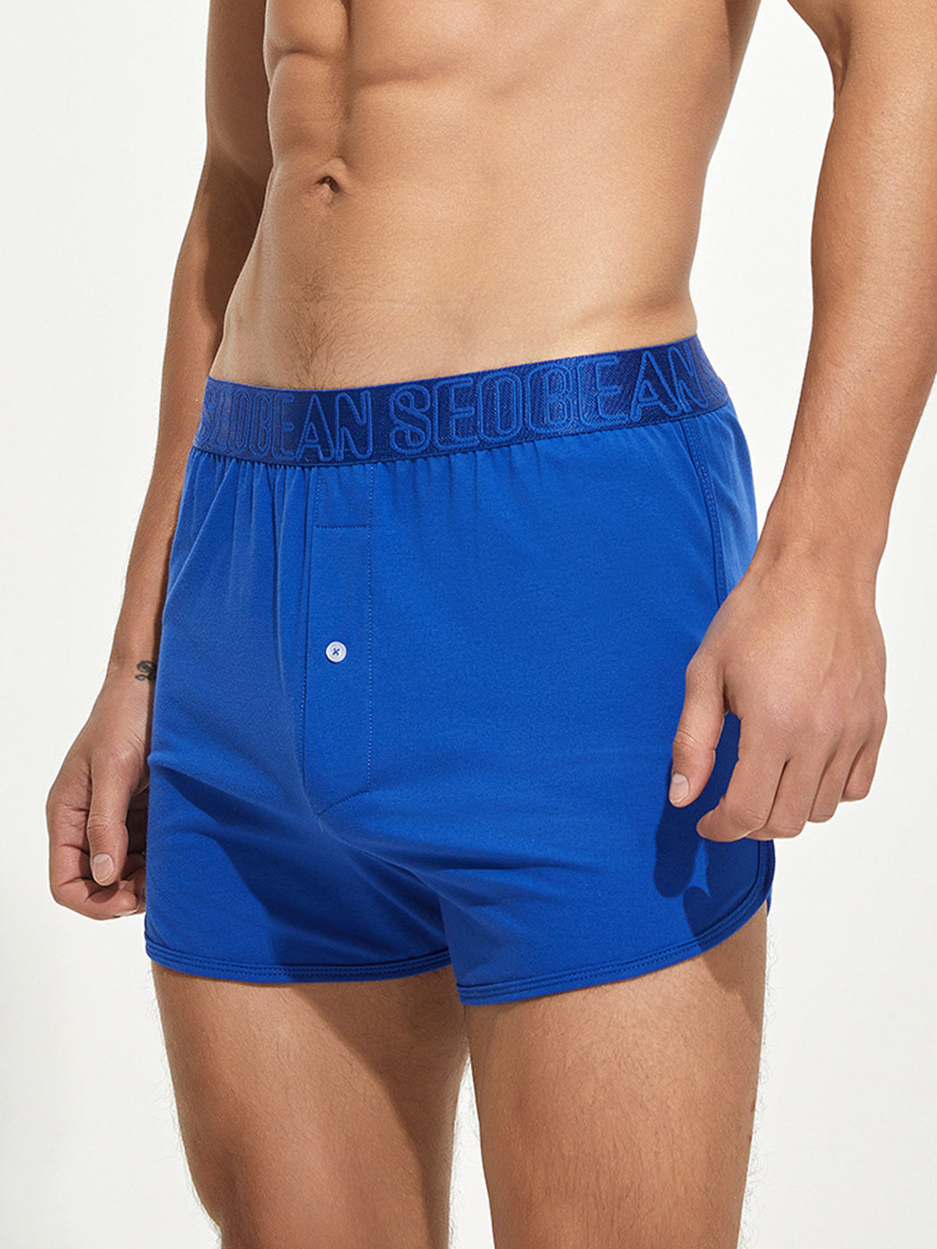 Men’s Knitted Boxers With Button Fly