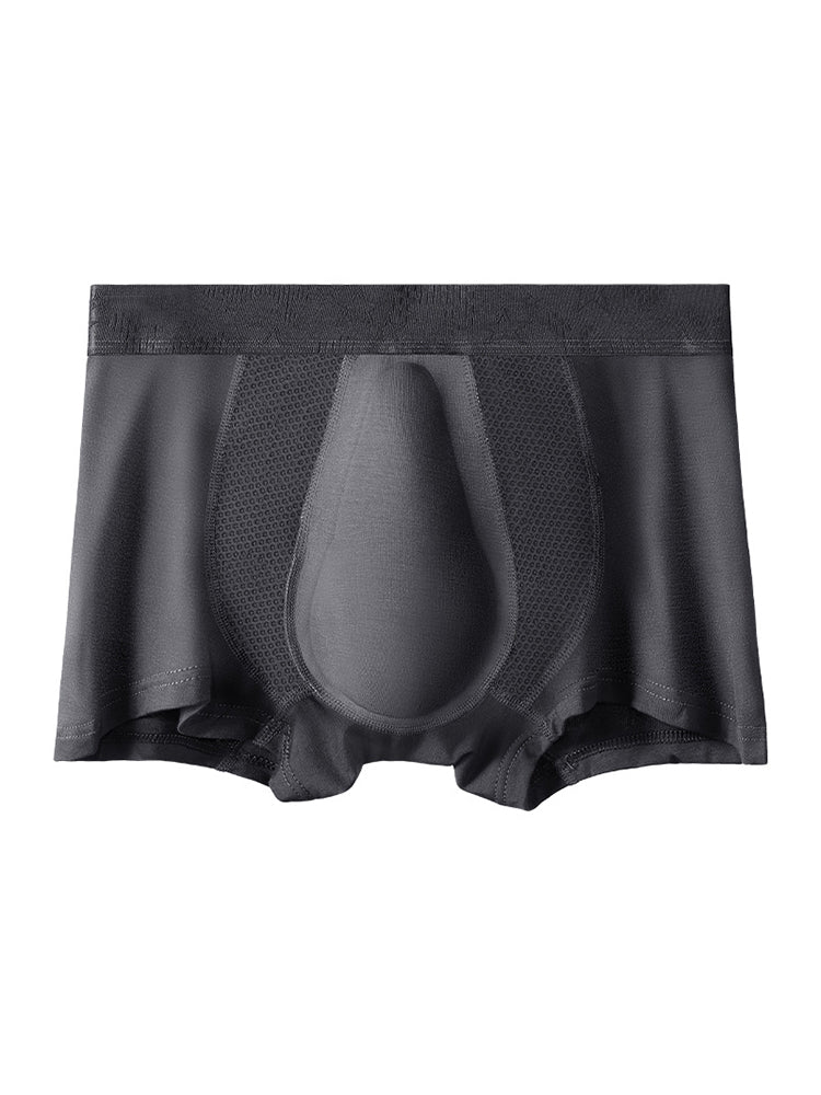 3 Pack Men’s Breathable 3D Pouch Trunks