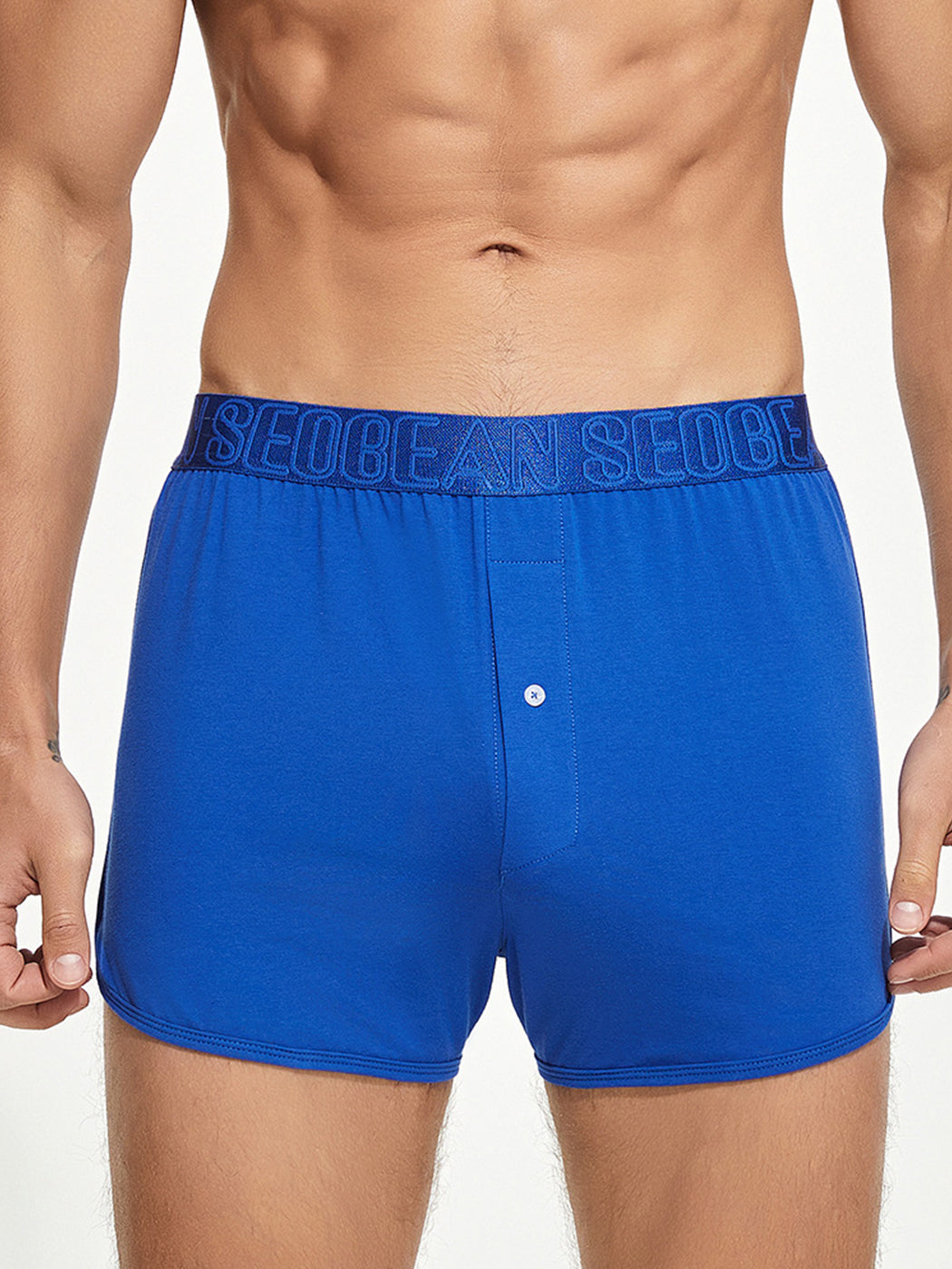 Men’s Knitted Boxers With Button Fly