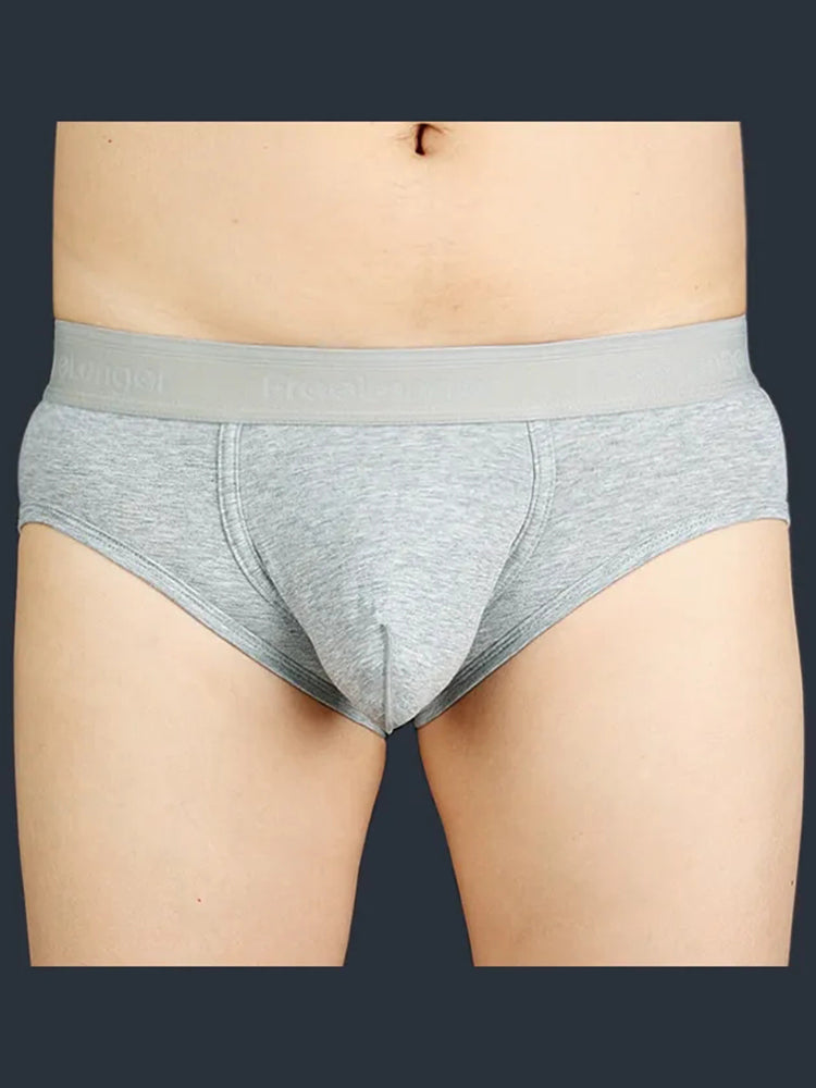 FreeLonger Men’s Microfibre Cotton Big Pouch Trunks