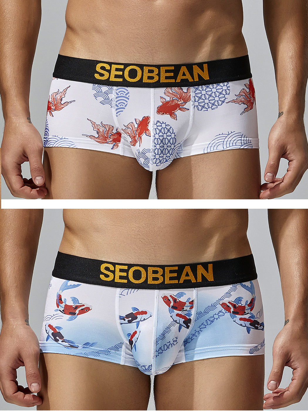 Men's Good Luck Fish Casual Underwear