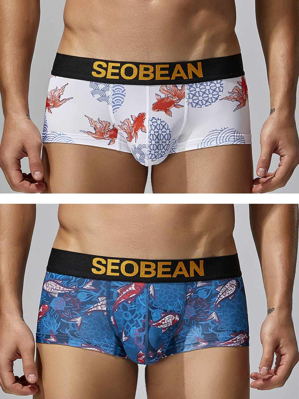 Men's Good Luck Fish Casual Underwear