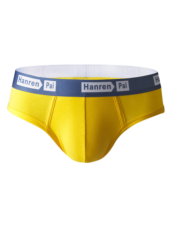 4 Pack Thin Solid Color Men's Brief