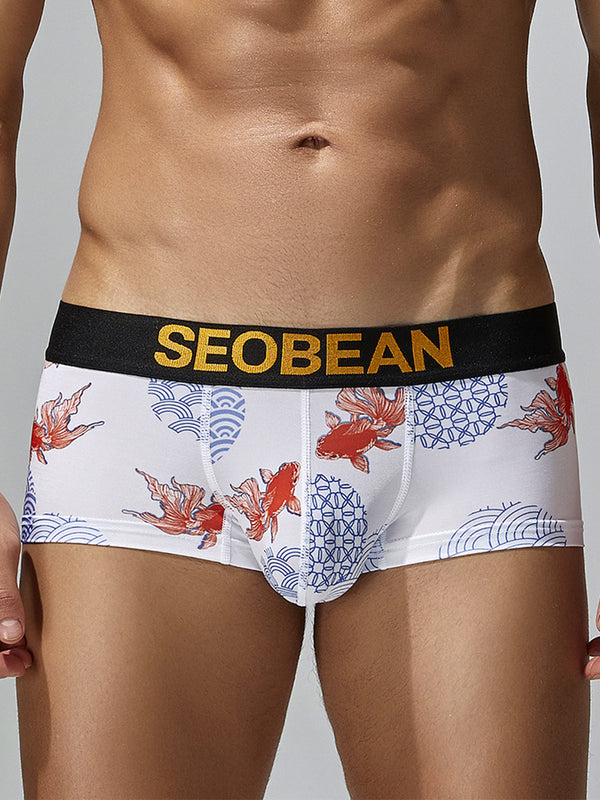 Men's Good Luck Fish Casual Underwear