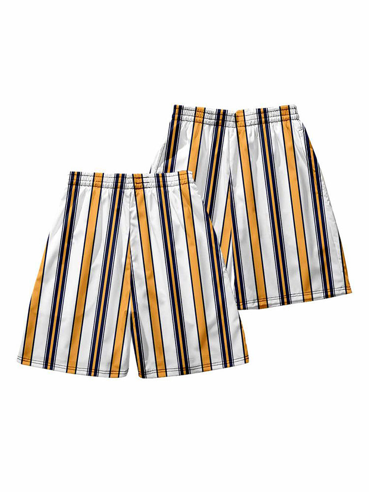 Mens Classic Loose Holiday Beach Board Shorts