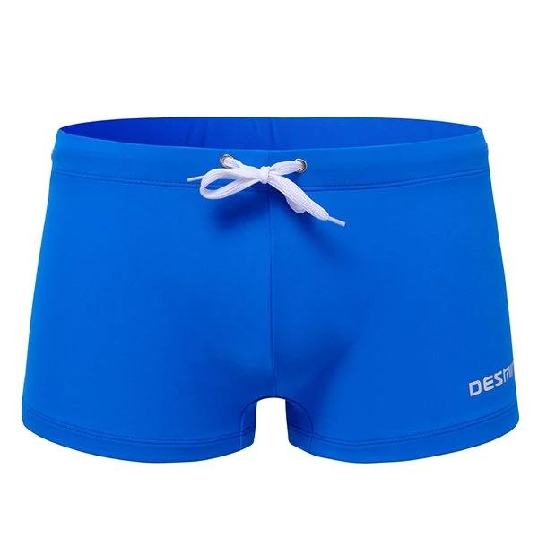Men's Sexy Breathable Boxer Swim Trunks