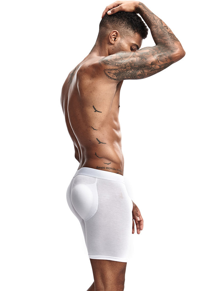 Men's U Convex Boxers Briefs Butt Enhancer Underwear