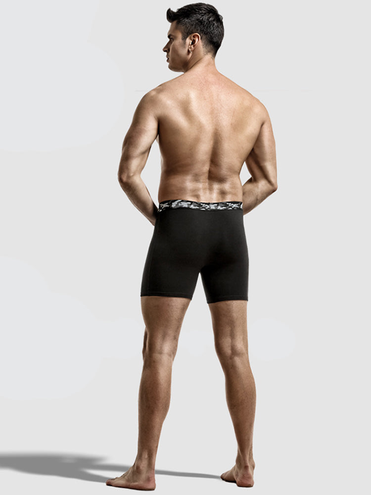 2 Pack Men’s U Convex Large Support Pouch Boxers Briefs