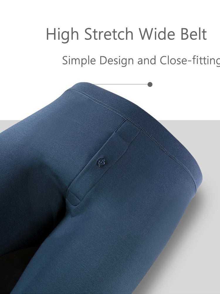 Men’s V-collar Breathable Thin Thermal Sets