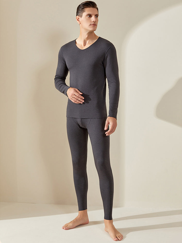 Fluffy Cotton Seamless Thermal Sets for Men