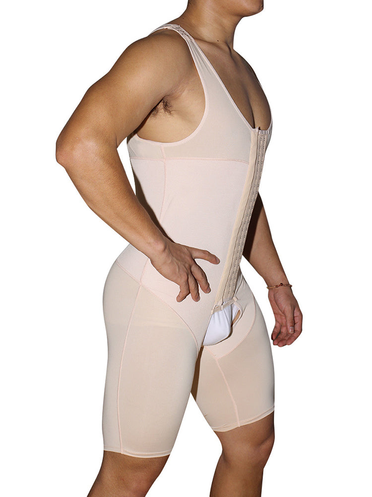 Men Shapewear Tummy Control Slimming Bodysuit