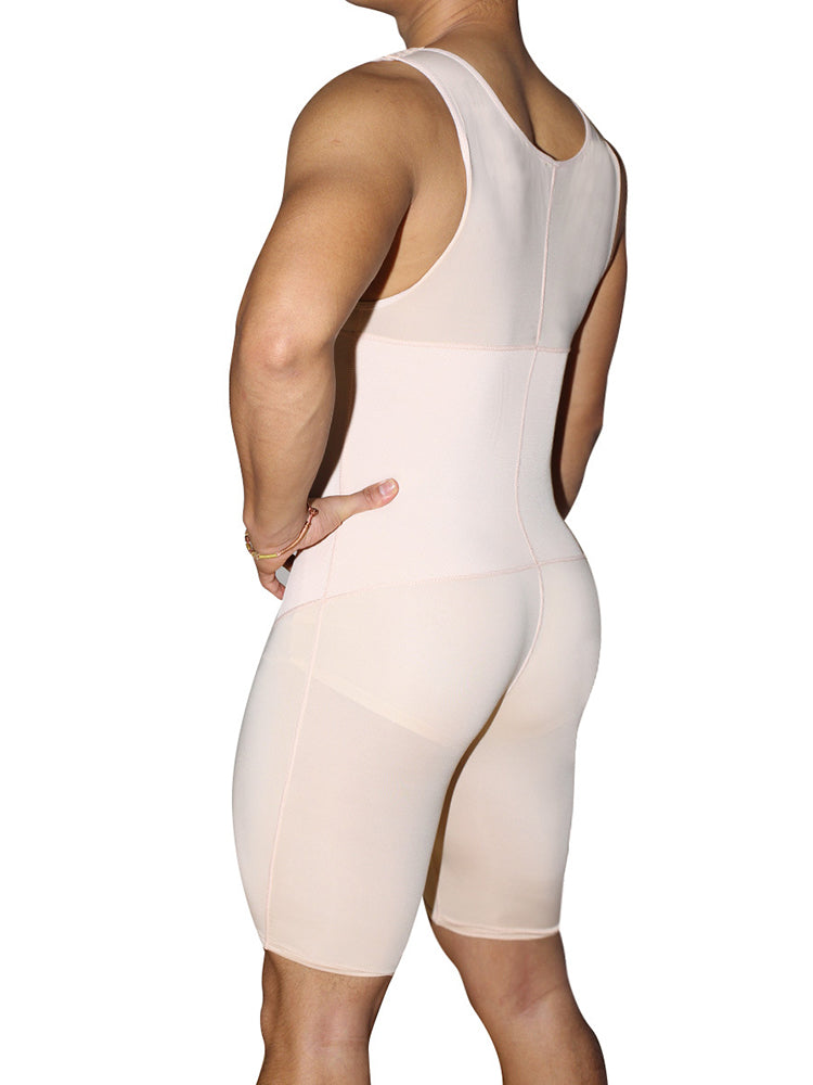 Men Shapewear Tummy Control Slimming Bodysuit