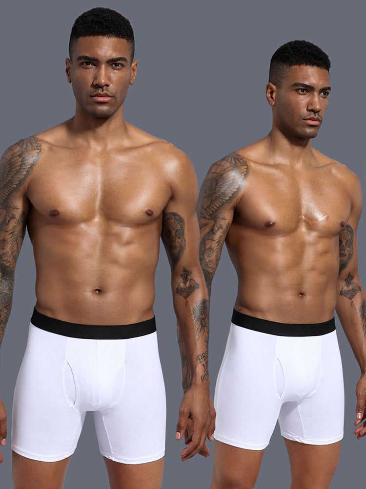 Multi-pack Men's Prevent Thighs Chafing Boxer Briefs