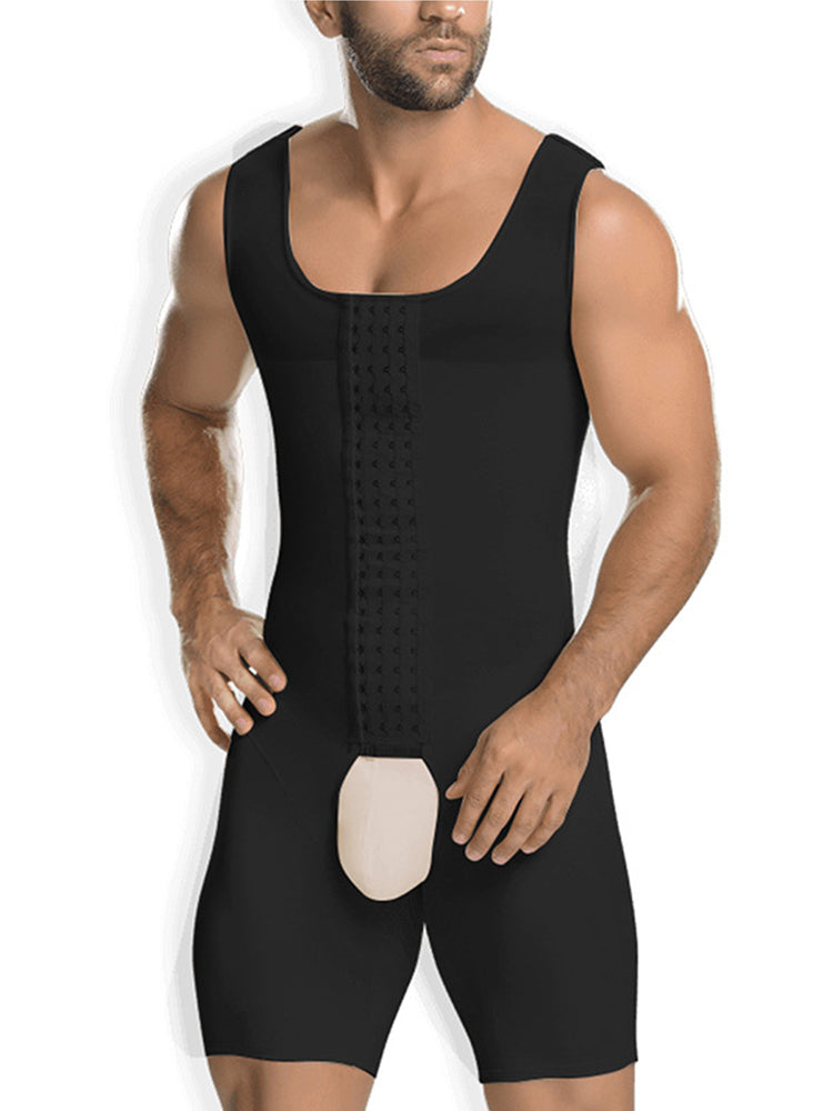 Men Shapewear Tummy Control Slimming Bodysuit