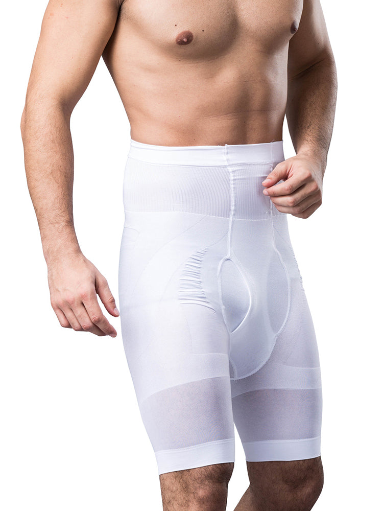 Men's High Waist Tummy Control Shaper Boxer Briefs