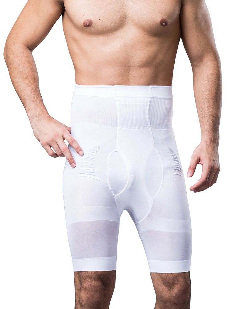 Men's High Waist Tummy Control Shaper Boxer Briefs