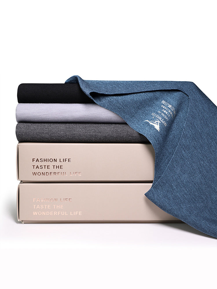 Men’s V-collar Breathable Thin Thermal Sets
