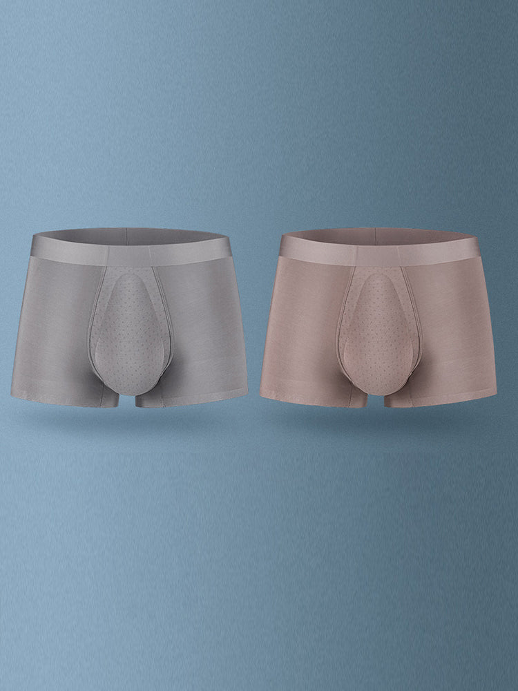 Mens Organic Latex Support Pouch Trunks