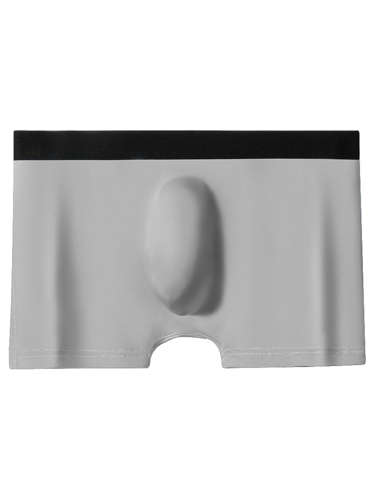 7 Pack Ball Support Ice Silk Seamless Men's Trunks