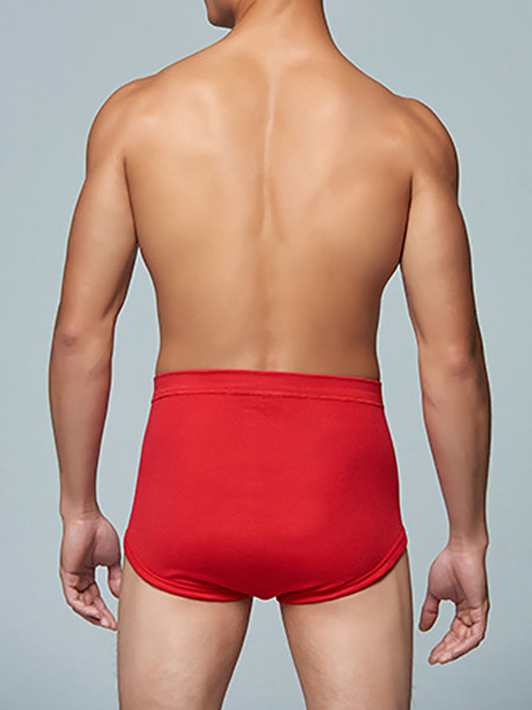 2 Pack Cool 100% Cotton Underwear With Fly