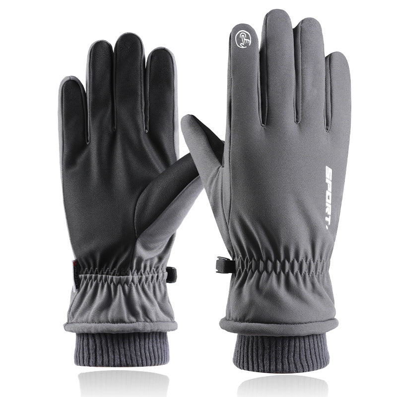 Men's Touch Screen Windproof Thermal Gloves