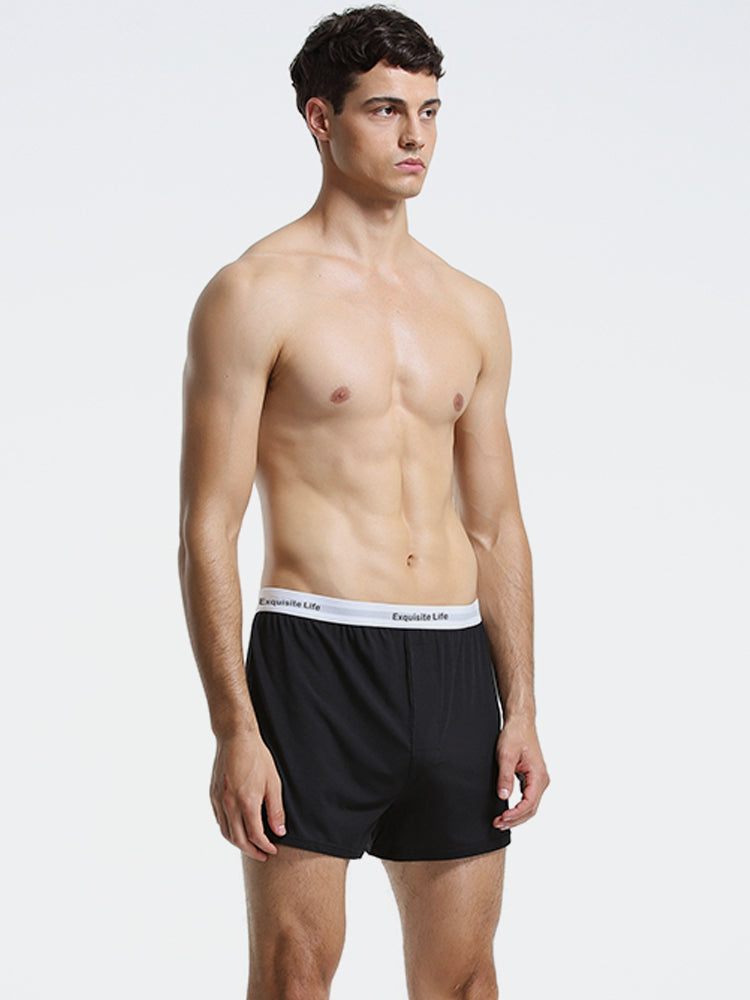 Men's Comfy Modal Home Boxer Shorts