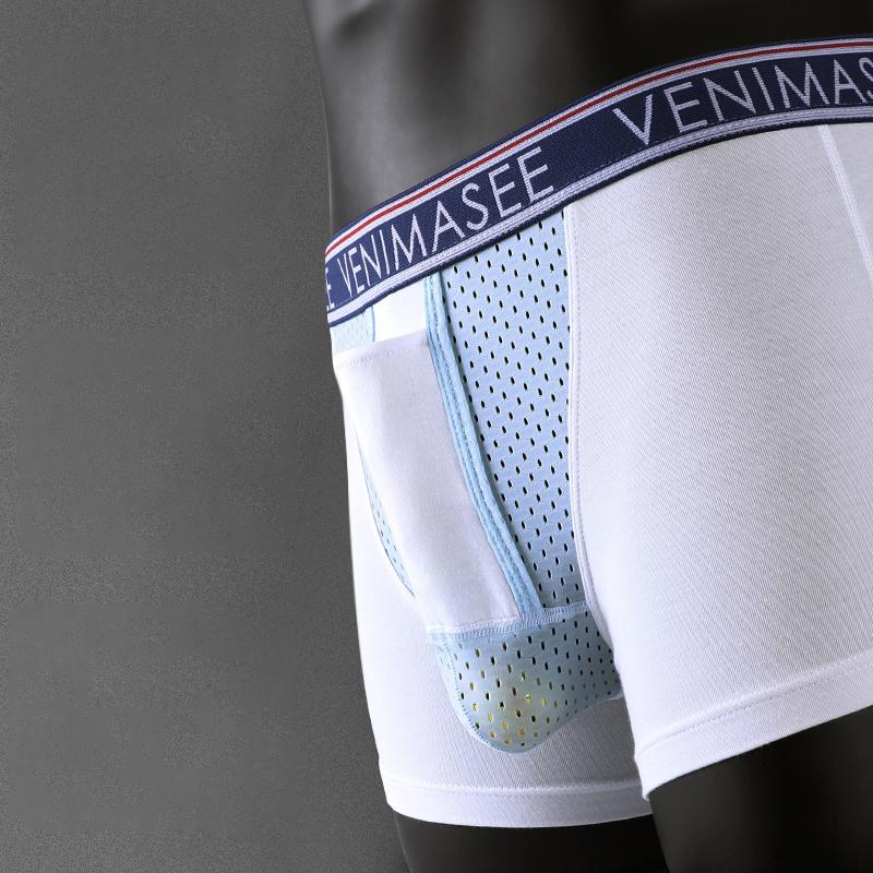Men's Ball Separated Pouches Boxer Briefs