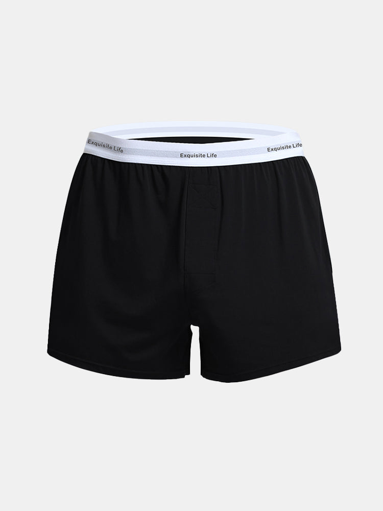Men's Comfy Modal Home Boxer Shorts