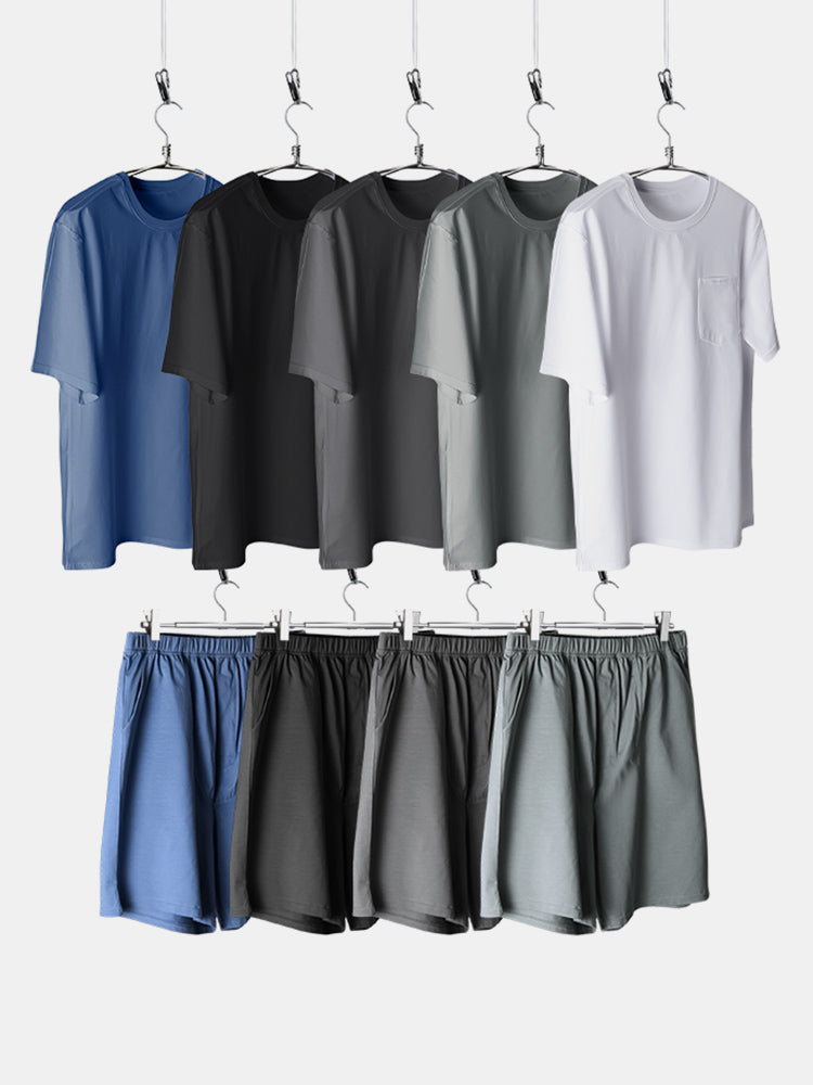 Men's Loungewear Cotton Sleep Shorts