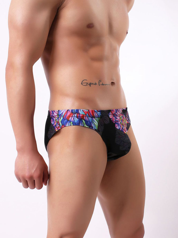 3 Pack Men's Printing U Convex Pouch Pouch Briefs
