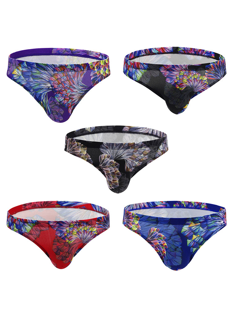 3 Pack Men's Printing U Convex Pouch Pouch Briefs