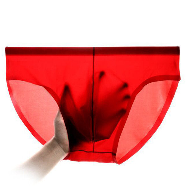 Casual Breathable Ice Silk Breathable Seamless Briefs