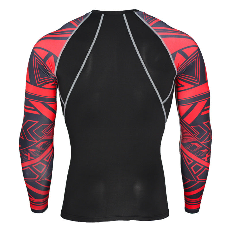 Mens Breathable Sport Long Sleeve T-Shirt