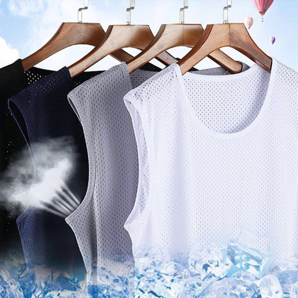 Mens Mesh Sports  Quick-drying Tanks